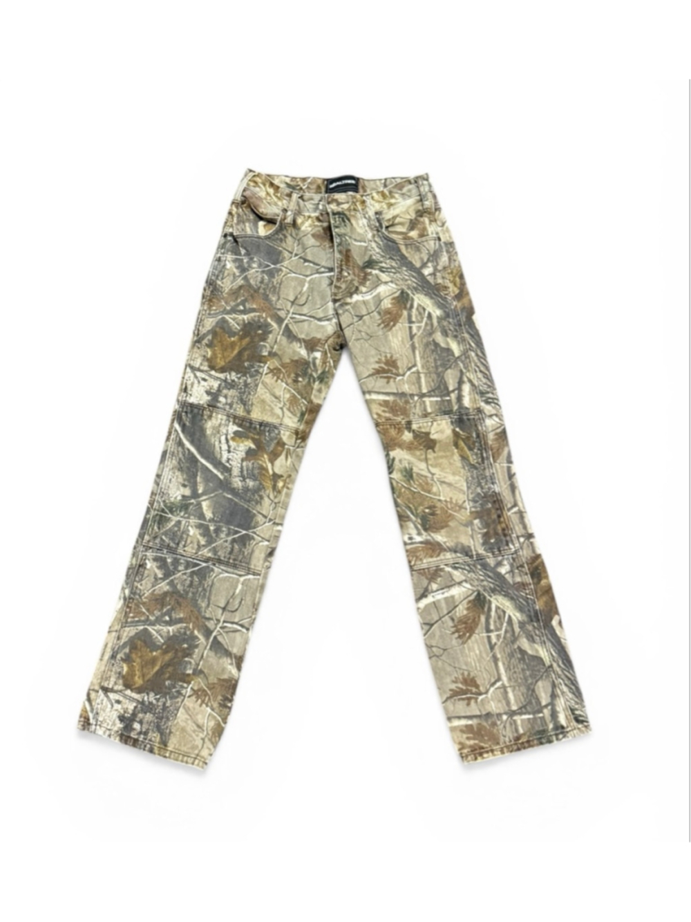Realtree Mens Camo Pants Jeans 30x32 Double Knee Hunting Camouflage Streetwear